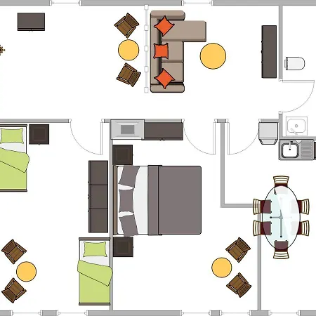 Apartment Buchenblick 75qm Ausblick Waldrandlage Terrasse Grill Incl Parkplatz *