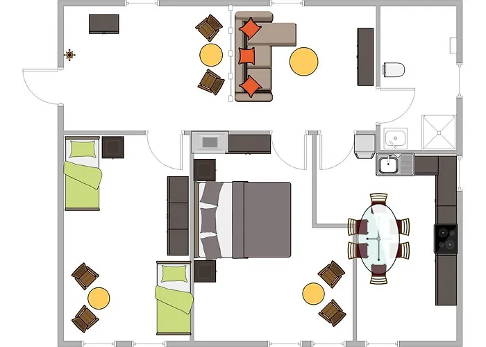 Апартаменты Buchenblick *